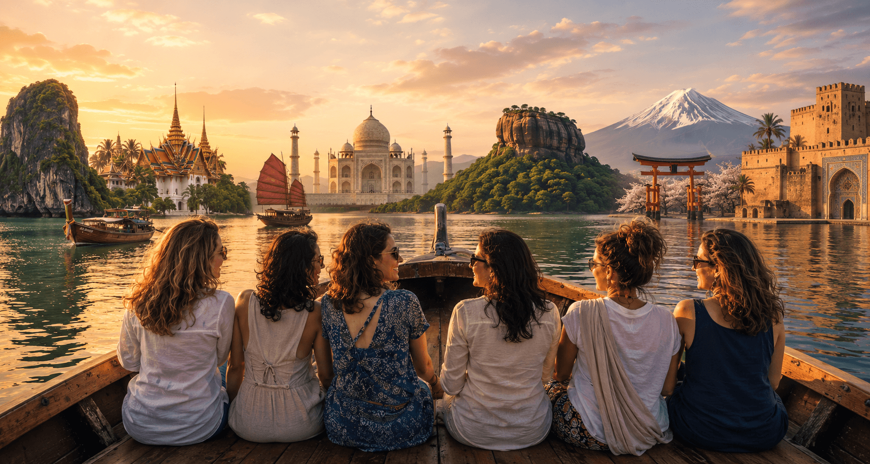 Scenic travel destination